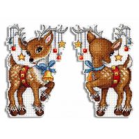 ▲ GUA057 Kit Christmas Chorus Ornament Festival Ornament Christmas Tree Decorations Cross Stitch Kits Cross-stitch Embroidery Set