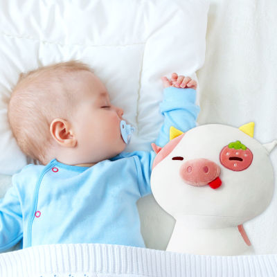 ตุ๊กตาไส้วัวแมวการ์ตูน Boneka Mainan จำลองน่ารักสร้างสรรค์สำหรับของขวัญวันเกิดสำหรับเด็ก