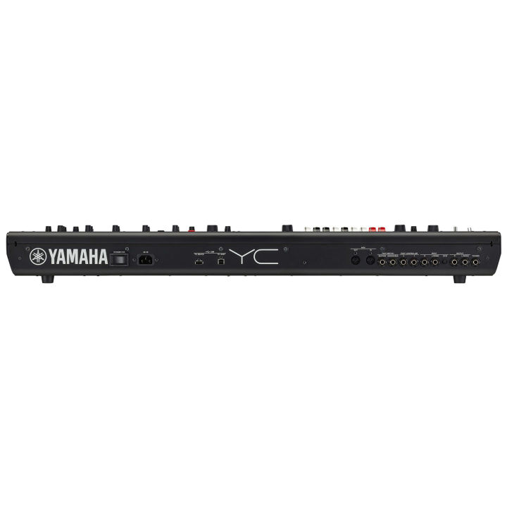 yamaha-yc61-คีย์บอร์ดไฟฟ้า-61-คีย์-สเตจคีย์บอร์ด-จำลองเสียงลำโพงโรตารี่ได้-หน้าจอ-lcd-ต่อ-midi-ไมค์-คอมได้-แถมฟรีสายไฟ