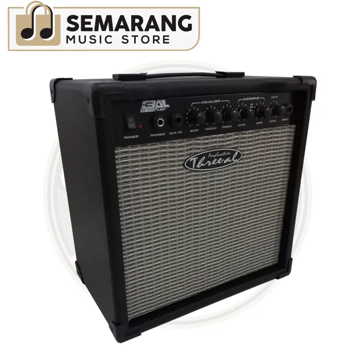 Amplifier Gitar Ampli Gitar dan Bass Merk Three Al 8" inch Amply Gitar