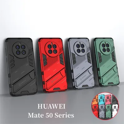 เกราะกันกระแทกเคสสำหรับ HUAWEI Mate 50 Pro เคสโทรศัพท์สวมใส่สบาย50Pro อุปกรณ์ยึดกล้องเคสปกป้องเลนส์สำหรับ Mate50สไตล์พังค์ฝาหลังลำลองธุรกิจแฟชั่น