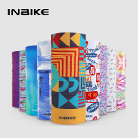 INBIKE ผ้าโพกหัวผ้าไหมน้ำแข็งสำหรับปั่นจักรยานใหม่ UPF50ดูดซับความชื้น + หน้ากากกันแดดผ้าพันคอวิเศษป้องกันแดดระบายอากาศได้แห้งเร็วอุปกรณ์ปั่นจักรยานกีฬากลางแจ้ง