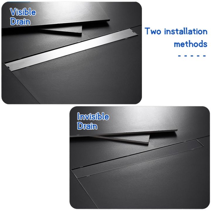 cw-hotx-invisible-floor-drain-304-rectangle-anti-odor-shower-tray-drainage-linear-drains-cover-brushed
