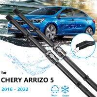 2x สำหรับ Chery Arrizo 5 EX Cowin E5 EV MVM Sinogold Junxing 2016 ~ 2022ยางปัดน้ำฝนด้านหน้ากระจกรถยนต์อะไหล่รถยนต์