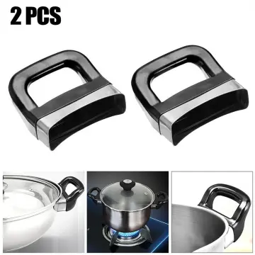 2Pcs Short Handles Pot Handles with Screws for Sauce Pot Pressure Pan Short Handles  Replacement Kitchen Tools for Kitchen Cooker - AliExpress