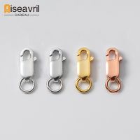 【hot】ﺴ❧✜  1pcs Real 925 Sterling Clasps Hooks Claw Jewelry Making Findings Close Sealed Buckle