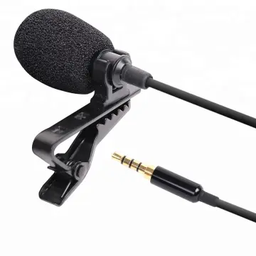 Retekess F4511B Portable Clip-on Lapel Microphone 3.5mm Jack Hands