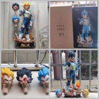 ซูเปอร์ไซยา LX แบบจำลองพระเยซู Vegeta สามหัวใหญ่มากด้วยมือบรรจุกล่อง