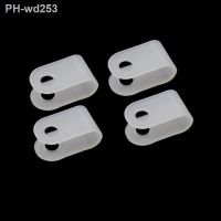 100pcs 3.3mm white wire clip insulation card U type wire clip fixed plastic clip wiring fixed Cable clips