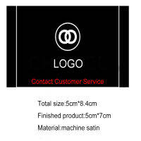 50pcs Clothing label custom label custom logo clothing collar label