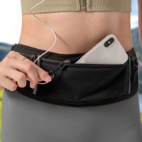 Adjustable Running Pouch Runners Belt Workout Waist Bag Elastic Slim Phone Holder Fanny Pack for Unisex Jogging Pocket Running Belt