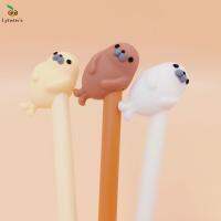 1 Piece Lytwtws Cute Cartoon Sea lion Silicone Gel Pen Kawaii Stationery Office School Supplies Kids Gift Funny Prize Giveaway