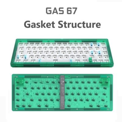 New CIY Gas67 Hotswap Gasket Structure Keyboard Kit DIY 65 RGB Customized Type-C Mechanical Replaceable MX Switch 5Pin/3Pin
