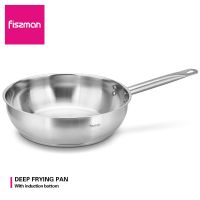 FISSMAN Frying Pan 304 Stainless Steel Skillet Induction Cooker