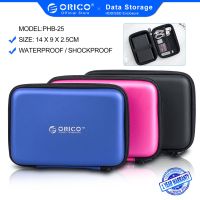 ORICO PHB-25 กระเป๋าป้องกัน ขนาด 2.5 นิ้ว สำหรับ External Portable HDD สีน้ำเงิน/สีดำ/สีชมพู QC8191609