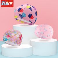 【health】 Kids Swimming Cap Boy Cartoon Cute Stretch Cloth Cap Girl Baby Comfortable Bathing Cap