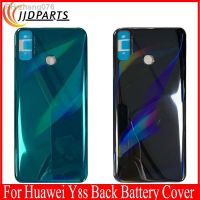 Back Glass For Huawei Y8s Battery Cover Rear Panel Door Housing Case Glue y8s Battery Cover For Huawei Y8s Back Cover Housing