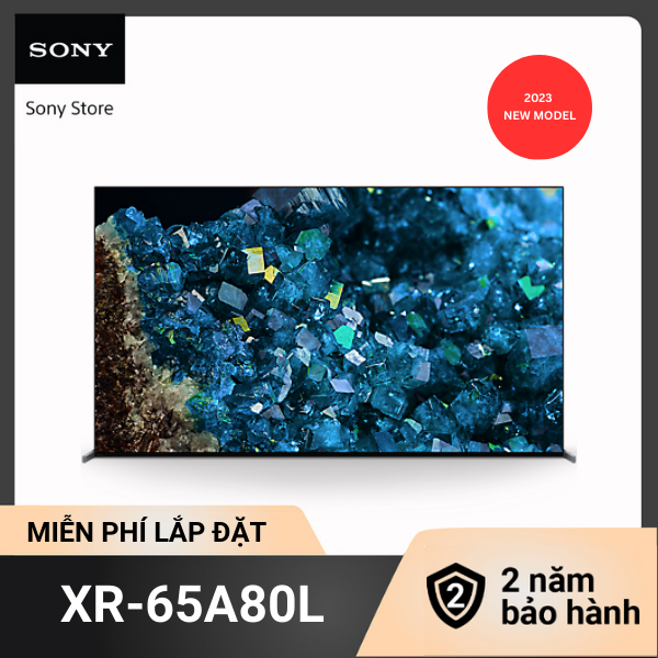 Tivi Sony OLED 65 inch 65A80L | A80L OLED | 4K Ultra HD | TV thông minh (Google TV) (NEW 2023)