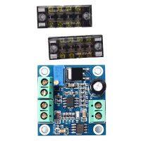 2 Pcs 4 Position Covered Screw Terminal Strip &amp; 1 Pcs 0-1KHz to 0-10V Digital to Analog Voltage Signal Conversion Module