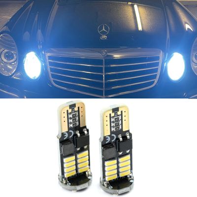 【CW】2x T10 194 led W5W LED Bulb Side light canbus For Mercedes Benz CLK C209 W220 W211 W222 W203 C209 342 A209 343 Parking Light