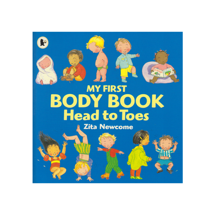 My first body book head to toes my body cognition picture book knows