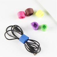 【cw】 TWISTER.CK Cable Wire Organizer Fastener None Back To Ties Reusable Cord Rope Holder Sticker 【hot】 !