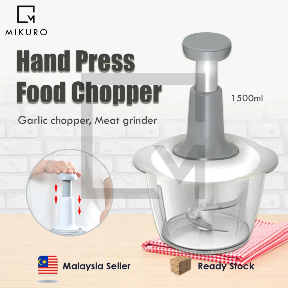 multifunction manual vegetable chopper hand press