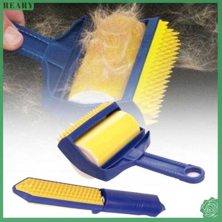 สอง-scrapers-ฝุ่นทำความสะอาดเฟอร์นิเจอร์เสื้อผ้าผ้าลูกกลิ้งแปรง-cleaning-tools