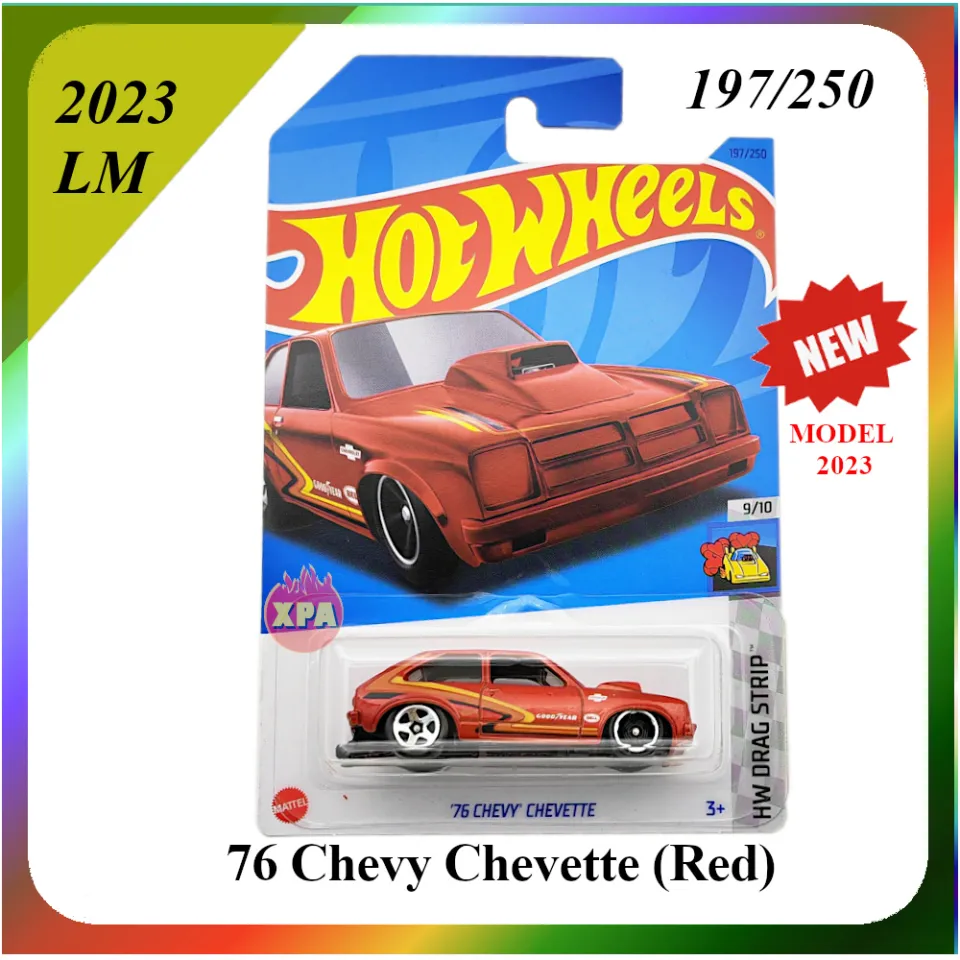 Hot Wheels US GM Chevrolet Diecast Cars 1976 Chevy Chevette ( Red