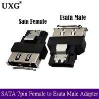 1pcs SATA 7Pin Female to E-SATA Male adapter eSATA Connector ESATA revolution SATA female adapter with snap tab