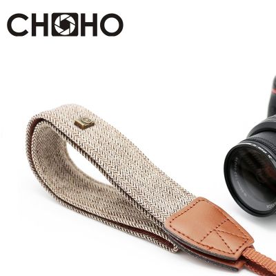 Camera Shoulder Strap Universal Adjustable Cotton Leather Neck Belt Weave Holder For Canon Sony Nikon DSLR Accessories Part