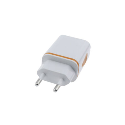 UNI อะแดปเตอร์ไฟ2A 5V แบบสองพอร์ต USB ที่ชาร์จไฟ LED แบบหยดน้ำสามารถใช้ได้กับโทรศัพท์ปลั๊กแบบยุโรป