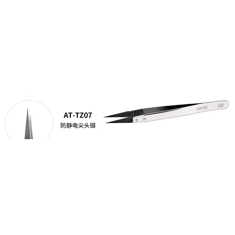 DSPIAE] AT-TZ แหนบ คีมหนีบ ที่คีบ STAINLESS STEEL PRECISION TWEEZERS