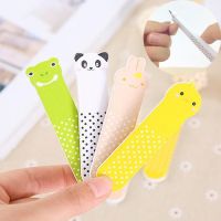 10pcs Professional Nail File Cute Animal Pattern Sandpaper Nail Grinding Block Polishing Manicure Beauty Tool Nails Accessories