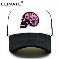 Summer New CLIMATE Cool Girl Youth Cap New Girls Where is My Mind Hat Cap Hip Hop Baseball Trucker Mesh Cool Caps Hat for Young Women girl Versatile hat