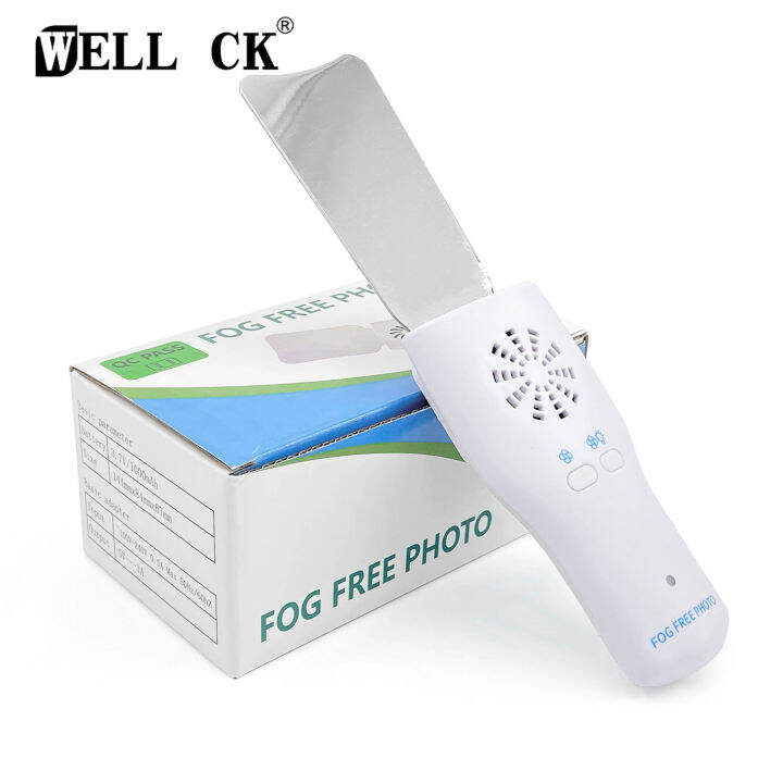 WELLCK Dental Automatic Antifog Mirrors for Oral Photography Reflector