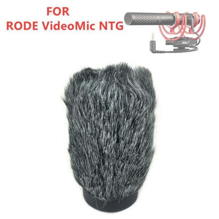 NTG Microphone Windscreen Outdoor Furry Cover Windshield Muff Wind