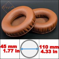 ∈✲ Brown Coffee Full Size Thick Memory Foam Cushions Replacement Ear Pads Headphone