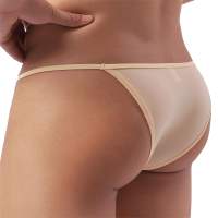 Underpants hombre Lingerie Thin Ultra Briefs Bikini Underwear T-Back Waist Low Panties Sexy Men Thong Mini Erotic CLEVER-MENMODE