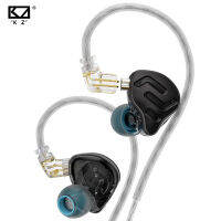 KZ ZNA หูฟังหูฟังไฮบริดเทคโนโลยี12มม.,หูฟังแบบไดนามิกแบบ Dual-Magnetic &amp; Cavin หูฟังแบบไดนามิกสำหรับเล่นกีฬาวิ่งเล่นเกมกินไก่เสียงเบส HiFi หูฟัง IEM จอภาพที่ถอดออกได้2PIN สำหรับมือถือแอนดรอยด์ IOS MP3เครื่องเล่น MP4แล็ปท็อปแท็บเล็ต