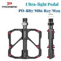 PROMEND MTB Mountain Road Bike Pedal M86/R87 Slip-resistant Ultra-light Aluminum Alloy 3 Ball Bearing Bicycle Accessories