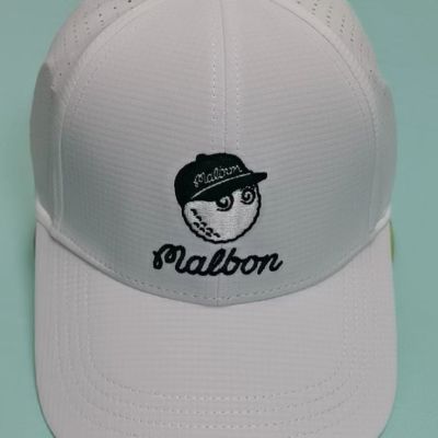 หมวกแก๊ปสำหรับทั้งชายและหญิงหมวกแก๊ปเล่นบอล Malbon แบบแห้งเร็วระบายอากาศได้ดีมีรูเผาไหม้หมวกแก๊ปเล่นบอล Malbon ของเกาหลีใต้