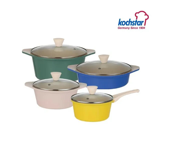 Kochstar Rian Nonstick IH Induction Ceramic Coating Cookware Pot Sets