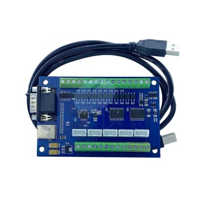◑ latest 5 Axis CNC driver board USB MACH3 breakout board engraving machine with MPG stepper motion controller card