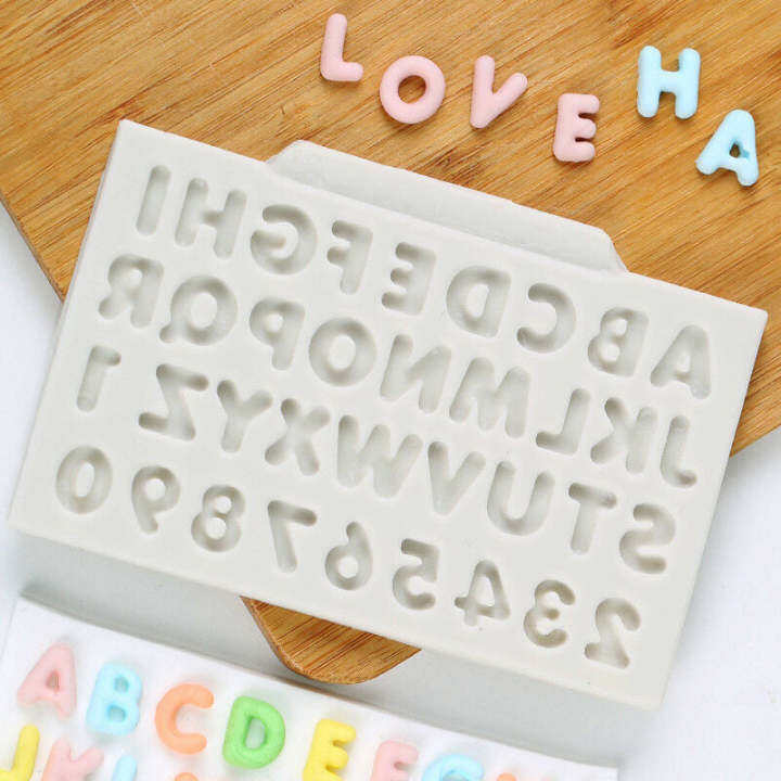 Mini Alphabet Molder Letter Molder Fondant Molder 