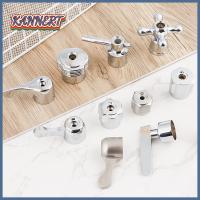 KANNERT 1Pcs สากล แกน Handwheel อุปกรณ์ห้องน้ำ วาล์วเปิดอย่างรวดเร็ว รางน้ำขนาดเล็ก ที่จับอ่างล้างหน้า Faucet Handle วาล์วสามเหลี่ยม