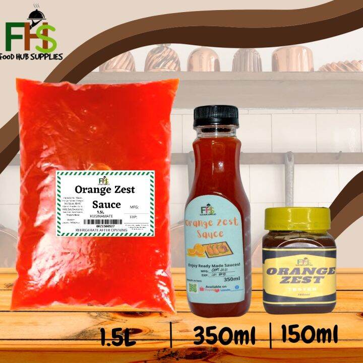 Orange Zest Sauce 150ml/350ml/1.5liter Lazada PH