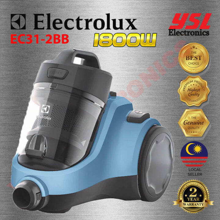 Electrolux EC312BB Bagless Vacuum Cleaner 1800W Lazada