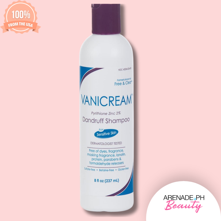 Vanicream Dundruff Shampoo For Sensitive Skin 8 fL oz / 237 mL Lazada PH