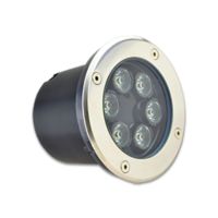 【LZ】❄  Diodo emissor de luz subterrânea 5w 10 12 lâmpada chão ao ar livre jardim quadrado caminho enterrado quintal ponto paisagem ip68 AC85-265V dc12v